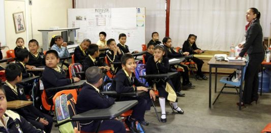 estudiantes en clases