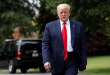 Trump convierte su visita a una fábrica de Ford en un mitin sin mascarilla Donald Trump (2)
