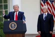 Trump se retracta y dice que la sala de crisis seguirá "indefinidamente" Donald Trump