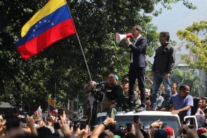 Leopoldo López y Juan Guaidó