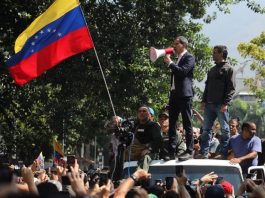Leopoldo López y Juan Guaidó