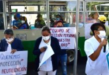 Personal de salud en México denuncia que los obligan a reutilizar mascarillas Trabajadores del Instituto Nacional de Enfermedades Respiratorias