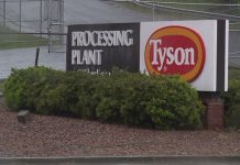 Casi 600 infectados de COVID-19 en una planta cárnica de Carolina del Norte Tyson Foods