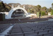 Vista general del Hollywood Bowl