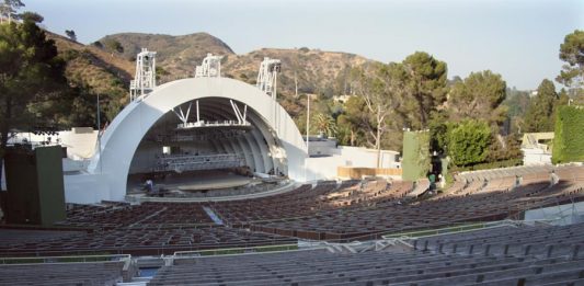 Vista general del Hollywood Bowl