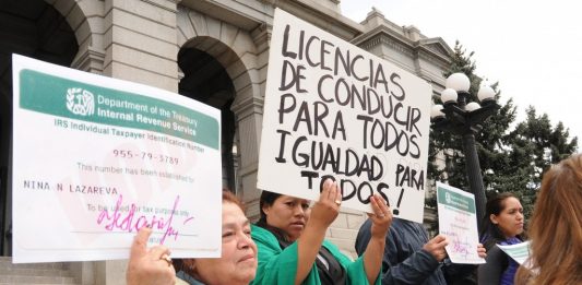 protesta para licencia