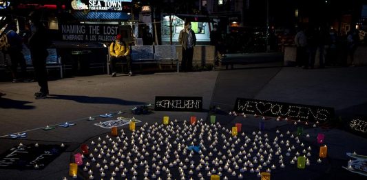 homenaje a muertos en Nueva York