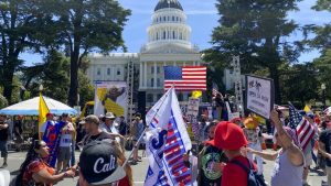 protesta en California