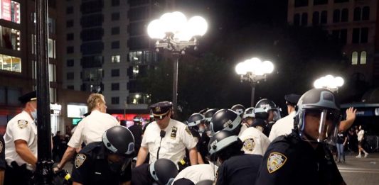 protesta en Nueva York