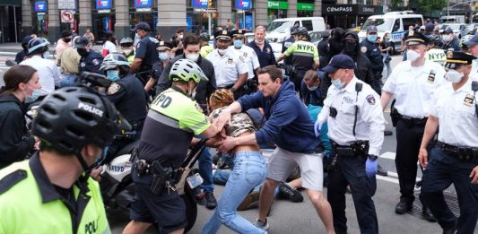 protestas, con detenciones, por muerte de George Floyd