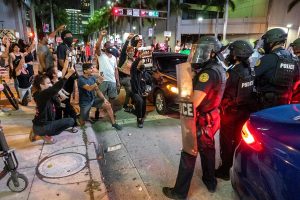 protestas en Miami