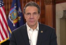 Nueva York amplía requisito de cuarentena a 8 estados más, incluido California Andrew Cuomo.