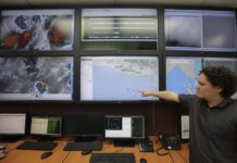 Aviso de amenaza de tsunami para el Pacífico