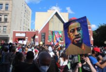 Puertorriqueños marchan en solidaridad con las vidas negras