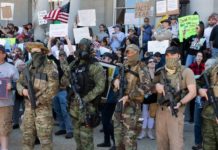 Grupos de ultras conspiran en internet para llevar a EE.UU. a una guerra civil Grupos supremacistas y de ultraderecha.