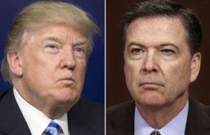 James Comey y Trump