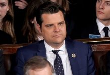 Twitter etiqueta mensaje de congresista de EE.UU. como apología a la violencia Matt Gaetz