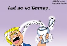 Así se ve Trump