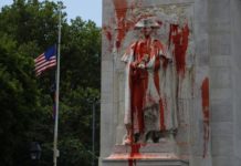 vandalizar estatuas