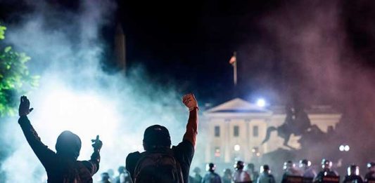 protesta en EEUU