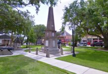 monumento en honor al general William Loring