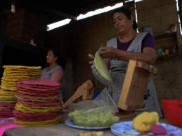 Las mujeres tostadoras de Teopisca, el pueblo mexicano del maíz de colores mujeres indígenas