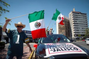 protesta en M&eacute;xico