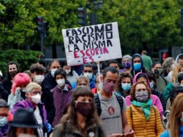 protesta por racismo