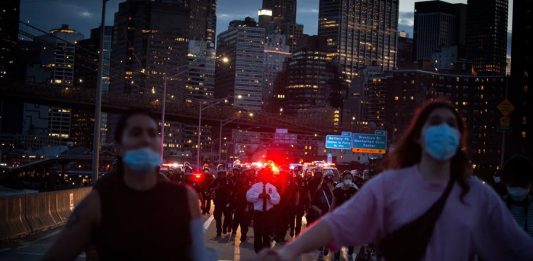 protestas en Nueva York