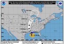 tormenta Cristobal