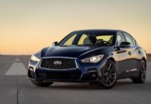 Infiniti Q50 Red Sport 400.