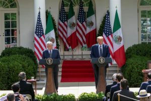 Andr&eacute;s Manuel L&oacute;pez Obrador y Trump