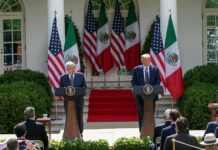 Andrés Manuel López Obrador y Trump