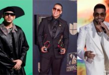 Bad Bunny, Daddy Yankee y Romeo Santos