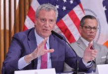 Bill de Blasio.