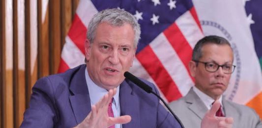 Bill de Blasio.