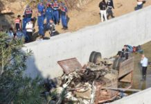 accidente en el que murieron 6 inmigrantes.