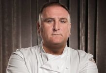 El chef español José Andrés,premiado por su promoción de la despensa española José Andrés