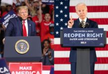 Joe Biden y Trump