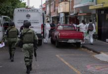 Enfrentamiento entre narcotraficantes deja cinco muertos en oeste de México tiroteo en México