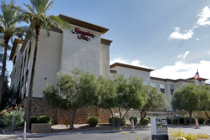 Hampton Inn & Suites.