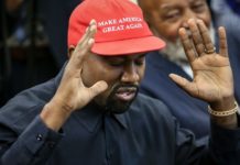 El rapero Kanye West.