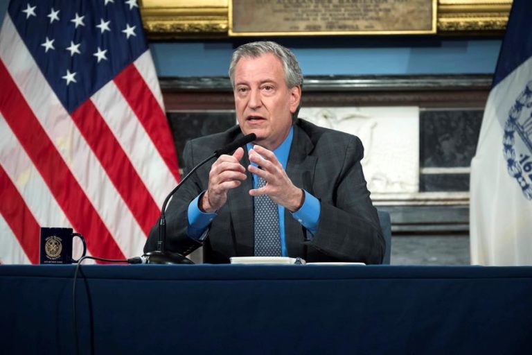 Bill de Blasio.