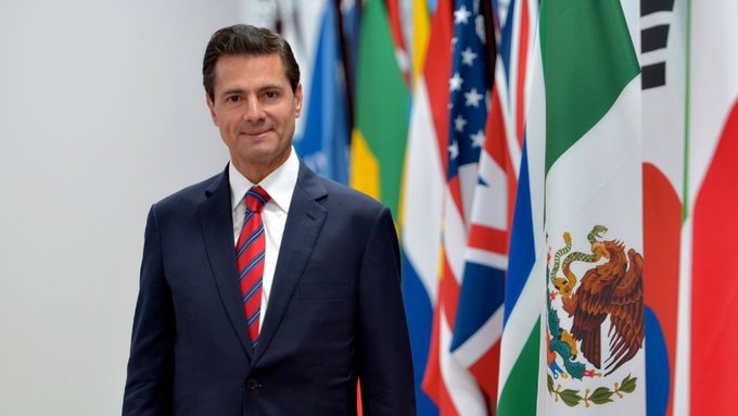 Exmandatario Enrique Pe&ntilde;a Nieto.