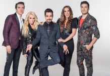Omar Chaparro, Yuri, Carlos Rivera, Consuelo Duval y Adrián Uribe.