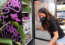 Refrigeradores comunitarios contra el hambre en Nueva York Refrigeradores comunitarios contra el hambre en Nueva York.