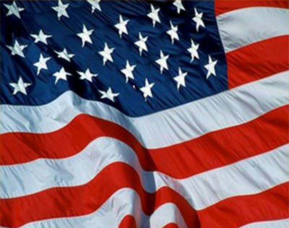 Bandera de los Estados Unidos.