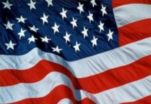 Bandera de los Estados Unidos.
