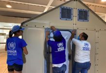 Acnur instala 48 viviendas para refugiados en México Acnur