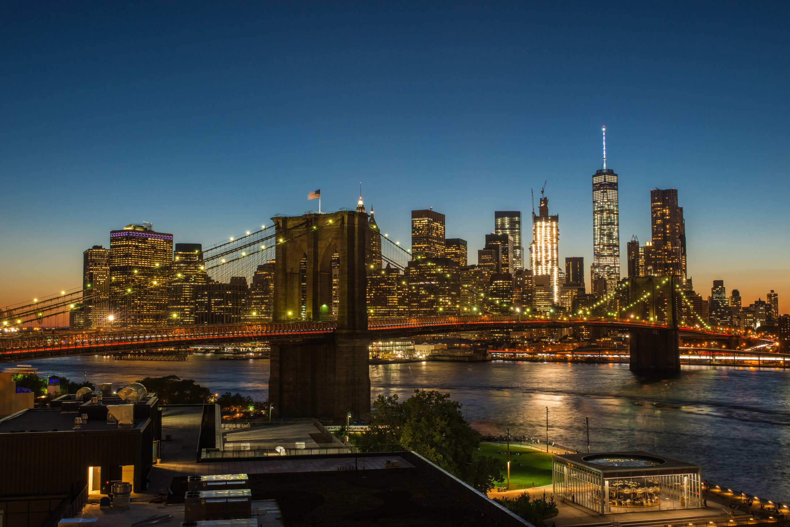 Brooklyn Bridge.